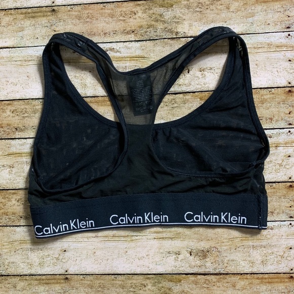 sold // CALVIN KLEIN CENSORED BRALETTE - Picture 2 of 3